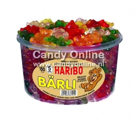 Haribo Silo Bärli 1200 Gram 150 Stuks (import)