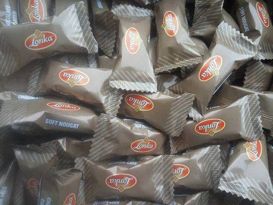 Lonka - Gechocolateerde Nougat 175 Gram