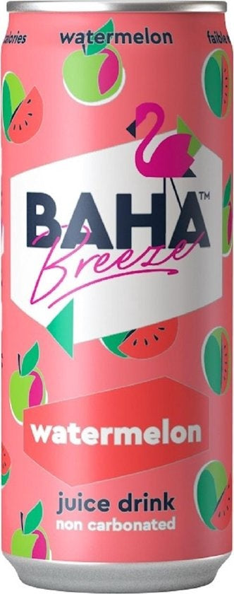 Baha Breeze  - Watermelon Juice Drink 330ml