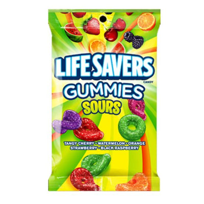 Lifesavers Fruchtgummis, sauer, Beutel, 198 Gramm
