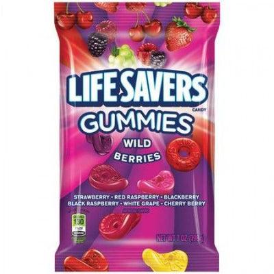 Lifesavers Gummies Wildbeeren, 198 Gramm, Beutel