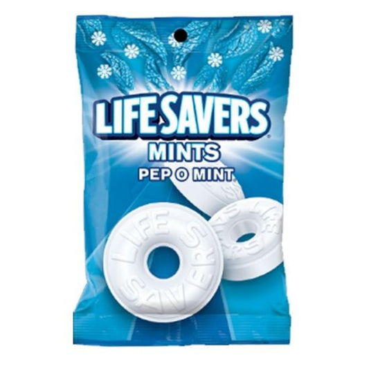 Lifesavers Hard Pep O Mint Peg Bag 198 Gram