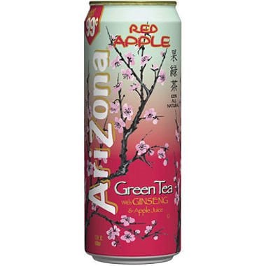 Arizona, iced, Tea, strawberry, flavor, 680ml,