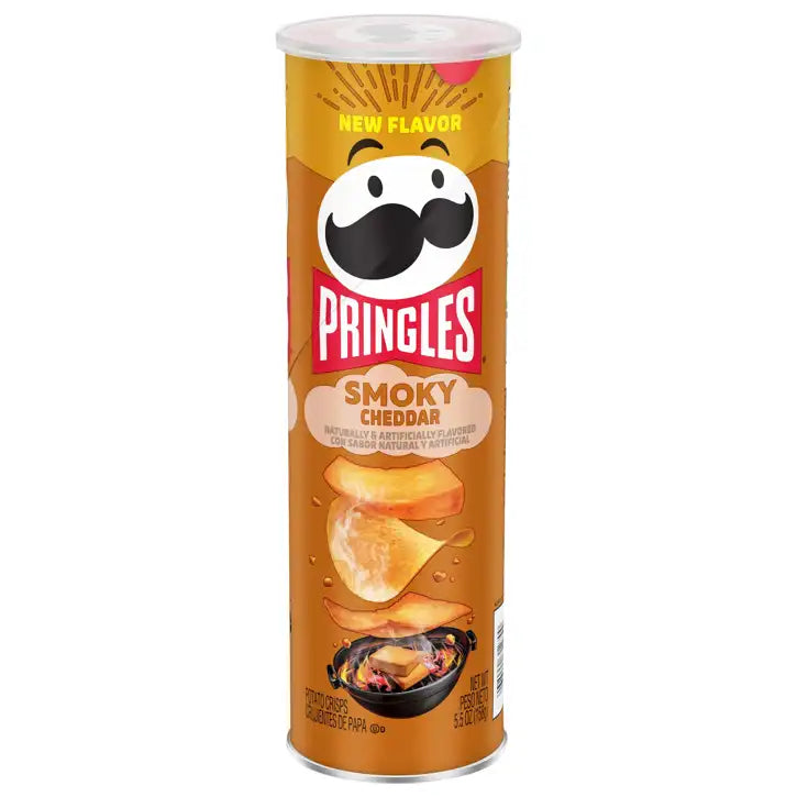 Pringles - Smoky Cheddar 158 Gramm