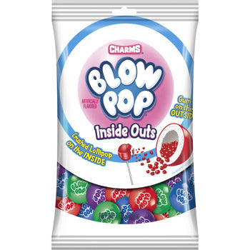 Charms - Blow Pop Inside Outs Gumballs 198 Gram