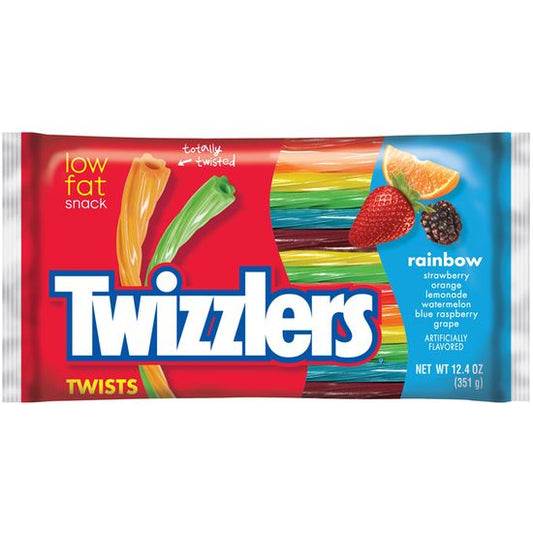 Twizzlers - Rainbow Twist Big Bag 351 Gram