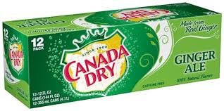 Canada Dry - Ginger Ale 355ml 12-Pack