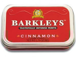 Barkleys Tin Cinnamon 50 Gram