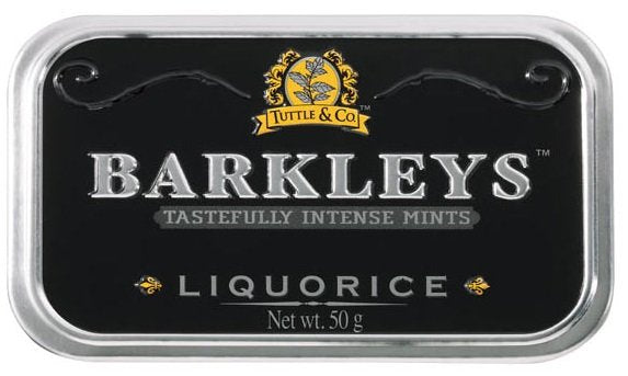 Barkleys Tin Liquorice 50 Gram