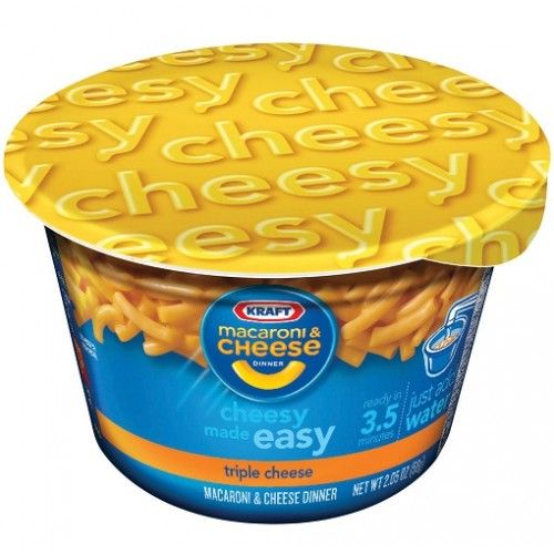 Kraft Macaroni Cheese Triple Cheese Cup 57 Gram
