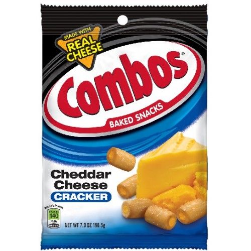 Combos Cheddar Cheese Cracker 198 Gram