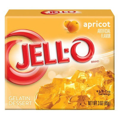 Jell-O - Gélatine à l'abricot 85 grammes