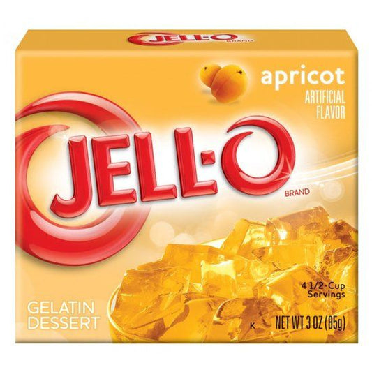 Jell-O - Apricot Gelatin 85 Gram