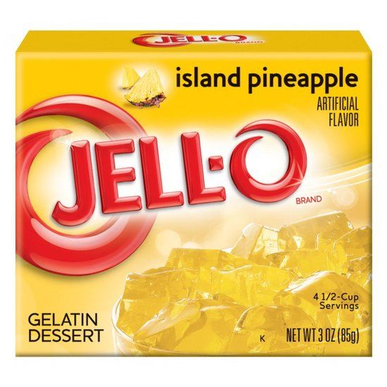 Jell-O - Island Pineapple Gelatin 85 Gram