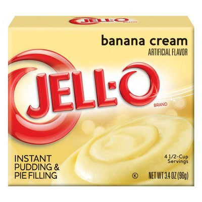 Jell-O - Pouding à la crème de banane 85 grammes