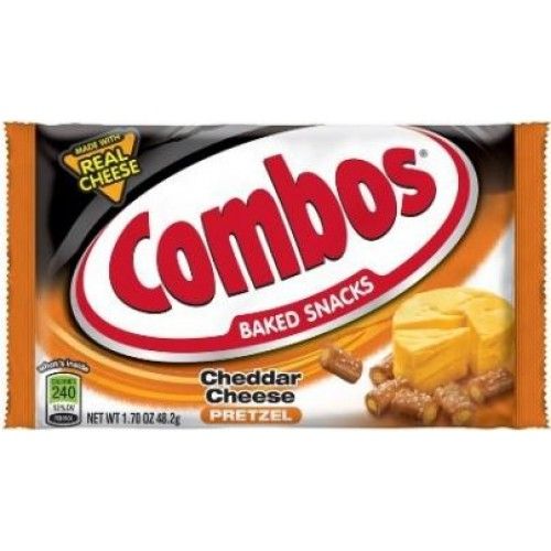 Combos Cheddar Cheese Pretzel 51 Gram