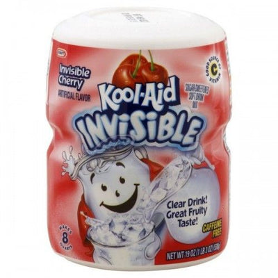Kool Aid 8QT Invisible Cherry 538 Gramm