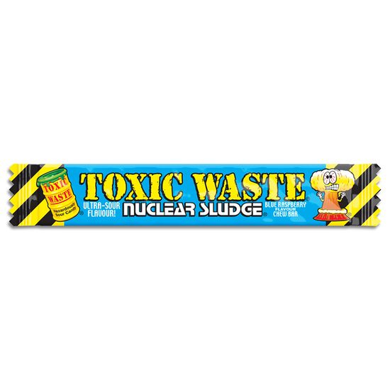 Toxic Waste Nuclear Sludge Chew Bar Blue Raspberry 20 Gram (Halal)