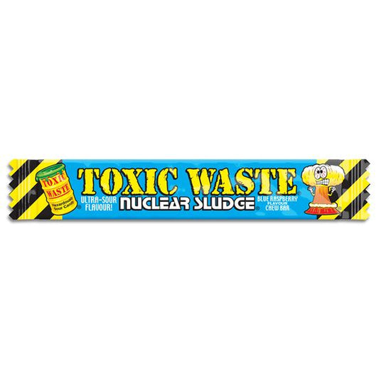 Toxic Waste Nuclear Sludge Chew Bar Blue Raspberry 20 Gram (Halal)