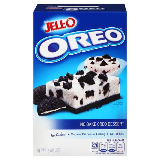 Jell-O - No Bake Dessert Oreo Cookies n Crème 357 Gram