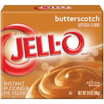 Jell-O - Pouding instantané au caramel au beurre salé 96 grammes