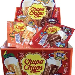 Chupa Chups - 3D Fizzy Drinks Lolly's 45 Pieces
