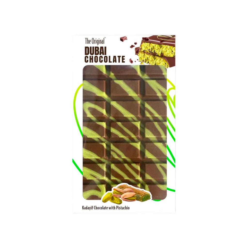 The Original Dubai Chocolate Kadayif with Pistachio 75 Gram
