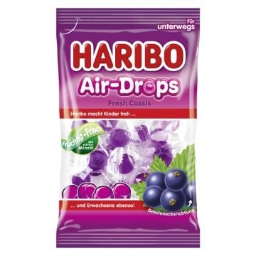 Haribo - Air-Drops Fresh Cassis 100 Gram