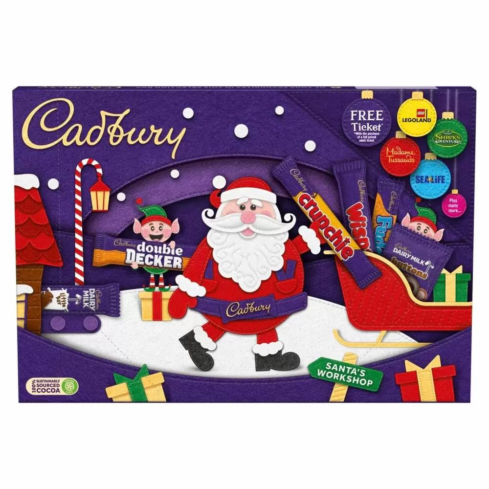 Cadbury - Santa Chocolate Selection Box 145 Gram