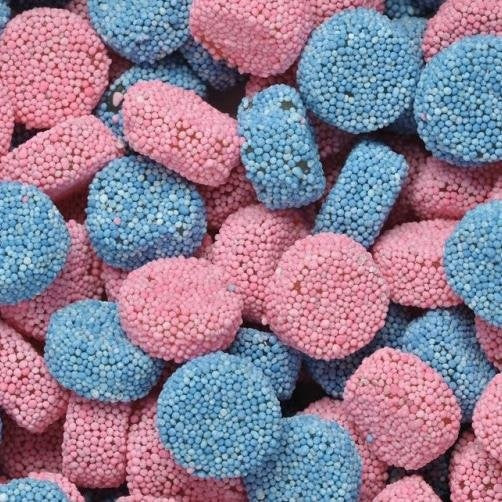 Jelly Buttons Blue Pink 1 Kilo