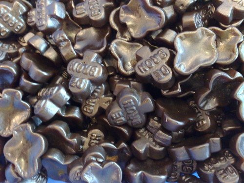 De Bron - Drop Klavertjes Suikervrij 1 Kilo