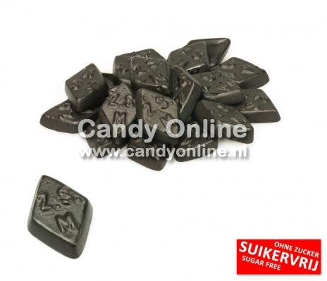 De Bron - Zoute Ruitjes Suikervrij 200 Gram