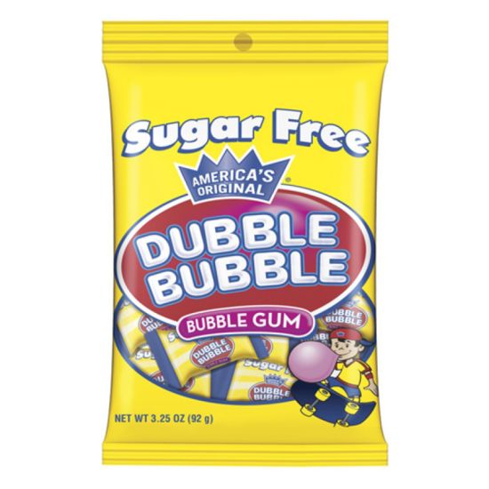 Dubble Bubble – Zuckerfreier Kaugummi, 92 Gramm