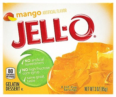Jell-O - Mango Gelatin 85 Gram