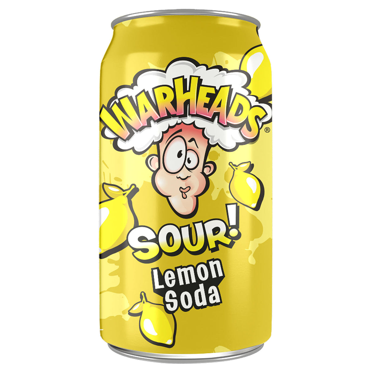 Warheads Sour!  Lemon Soda 355ml
