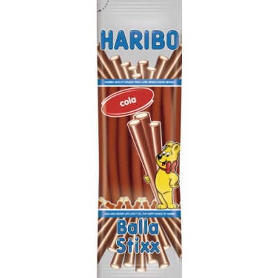 Haribo - Balla Stixx Cola Végétarien 200 Grammes