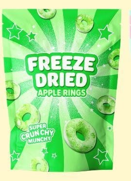 Freeze Dried - Appel Rings 55 Gram