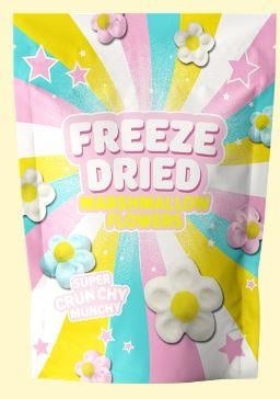 Freeze Dried - Marshmallow Flowers 48 Gram