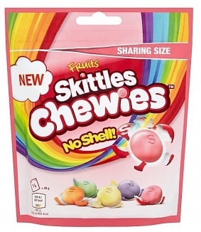 Skittles - Fruits Chewies Bag 196 Gram