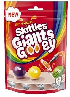 Skittles - Giants Gooey Fruits 125 Gram