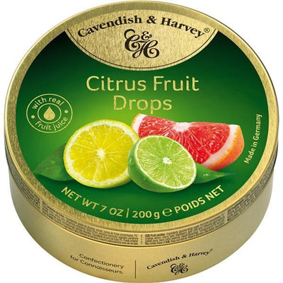 Cavendish & Harvey - Citrus Fruit Lakritzs 200 Gram