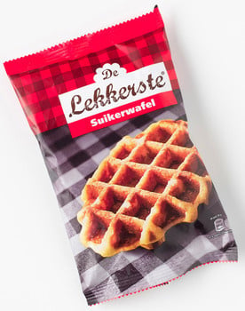 De Lekkerste - Suikerwafel 90 Gram 18 Stück