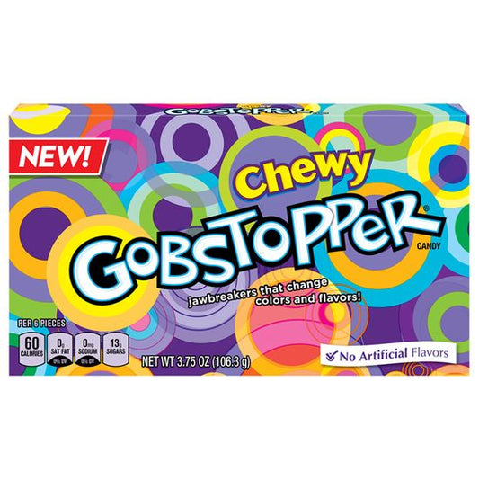 Wonka Gobstoppers Chewy Theatre Box 106 Gram