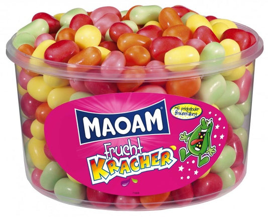 Maoam - Kracher Frucht Silo 265 Stuks / 1200 Gram