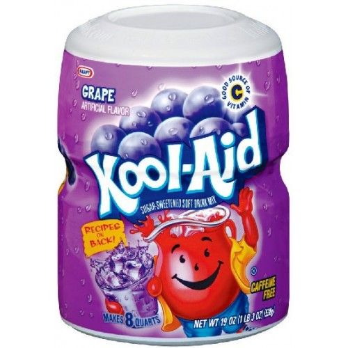 Kool Aid 8QT Grape 538 Gram