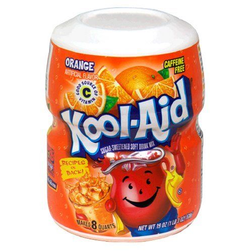 Kool Aid 8QT Orange 538 Gram