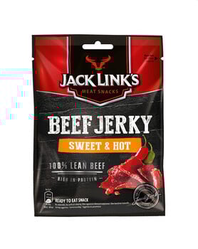 Jack Links - Beef Jerky Sweet & Hot 25 Gram 12 Stuks