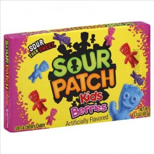 Sour Patch Berries Video Box 88 Gramm