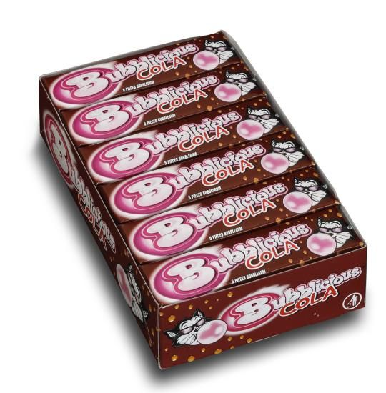 Bubblicious Bubble Gum Cola 18 Stuks