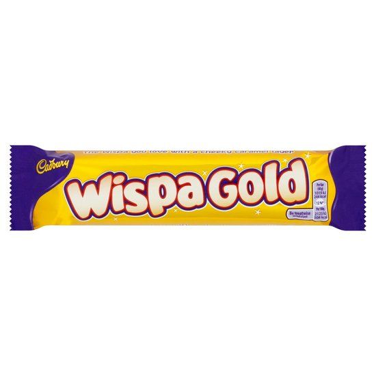 Cadbury Wispa Gold Schokolade-Karamell 48 Gramm